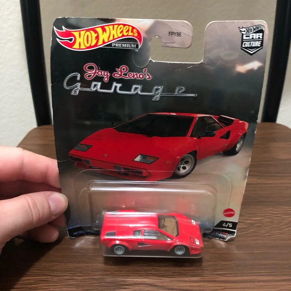 2022 Hot Wheels Premium Jay Leno's Garage 4/5 LAMBORGHINI COUNTACH LP 5000 QV